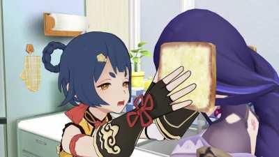 Since the Raiden Shogun can't cook, I made this lol