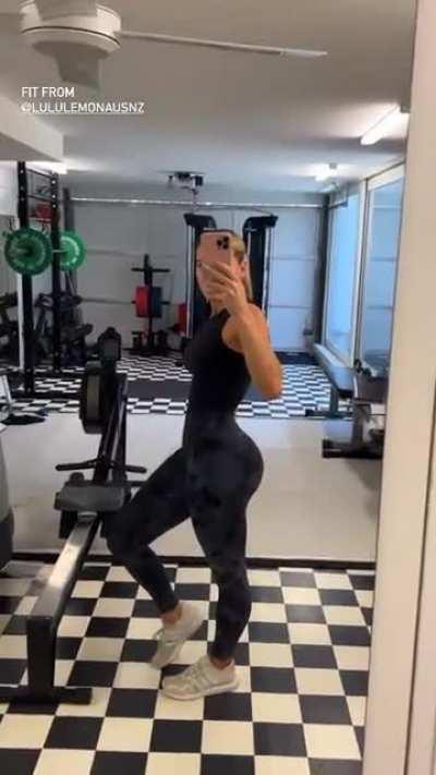 At the gym