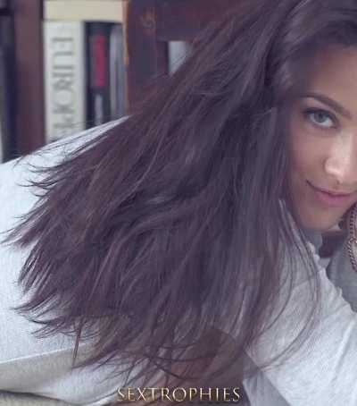 Showing Off Perfect Boobs at Library