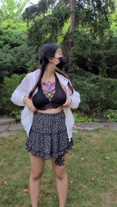 It's a little cloudy here but I always wanted to have sex in the rain