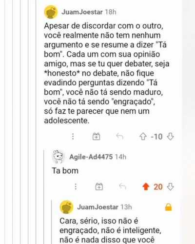 Tá bom