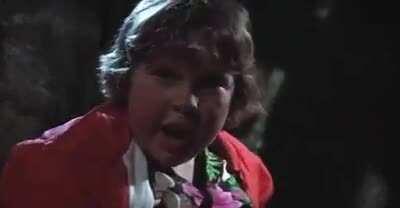 The Goonies is a gold mine for perfectly cut screams.