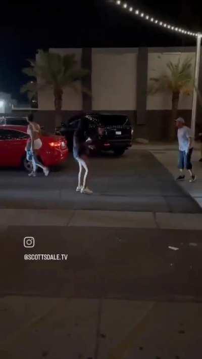 Woman (I think) v Man