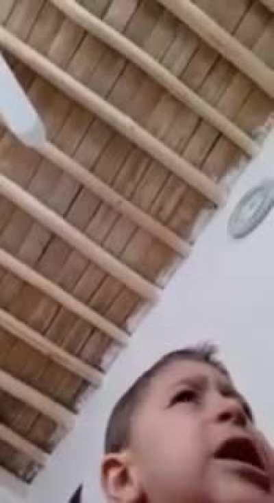 Kids are fucking discusting, huge booger