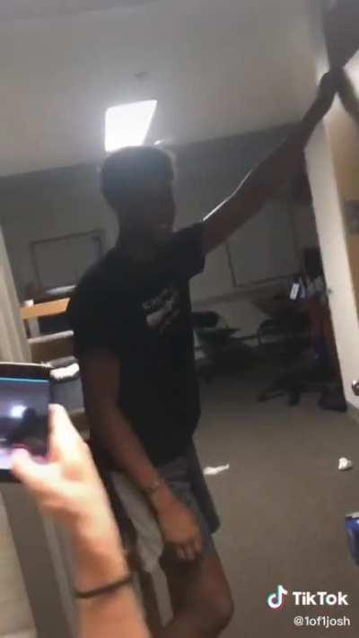 He’s so off beat but he’s got the spirit