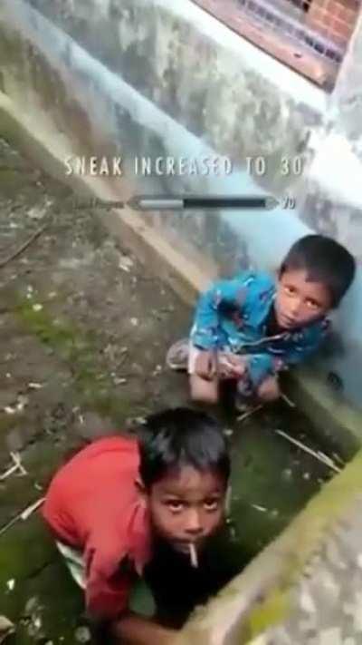 When I was a kid, I ate dirt, look at them now.