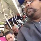 Woman late for work complains loudly on bus, chill guy defuses her