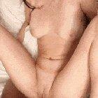 Freckled chick has orgasm -w/sound