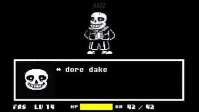 Não sabia que o sans cantava tão bem véi :v