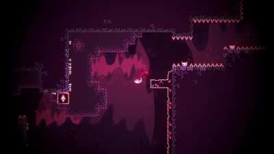 I found a game that reminds me of Celeste, but you're a rabbit