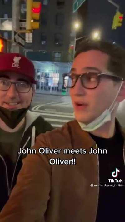 John Oliver meets John Oliver