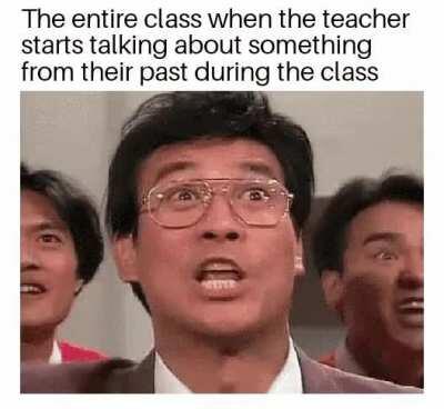 It's always fun to hear about their past