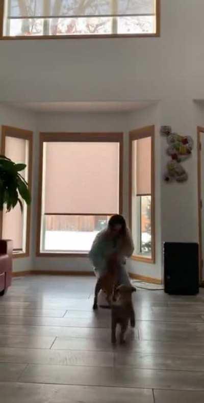 WCGW Running fast to record yourself