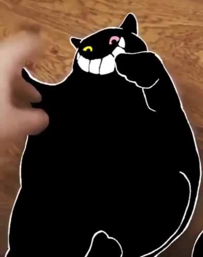 Fat Friend inside my house