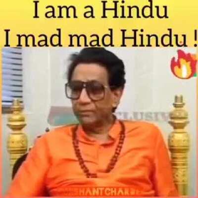 I like such straight forward people. He was a proud one and carried his identity, a hindu, like an ornament. I remember Mr ranganathan's debate where he says 