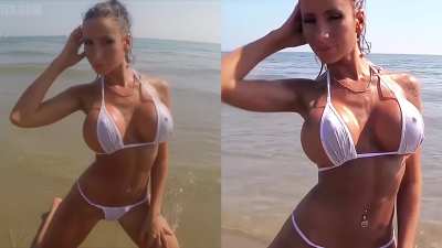2 videos shot at the same time, from 2 slightly different angles