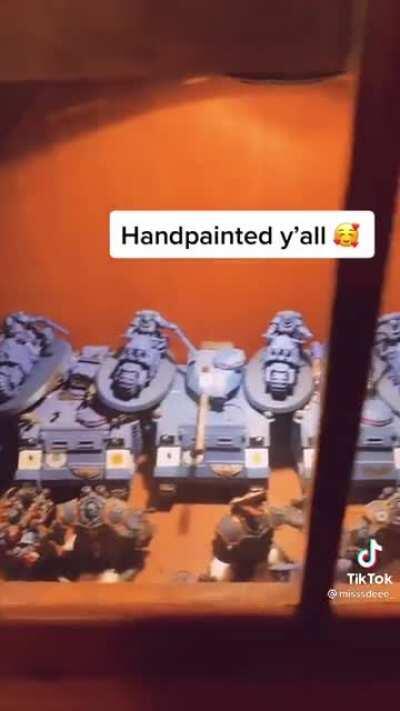 Just saw this video online and it made me laugh how you now see Warhammer in the strangest of places nowadays!