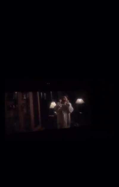 Andrew comes through the portal