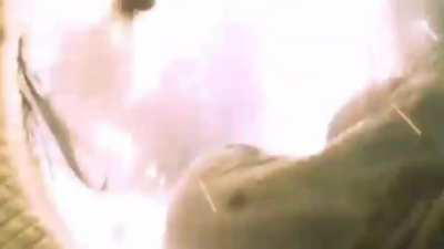 Fidget spinner on the space station.