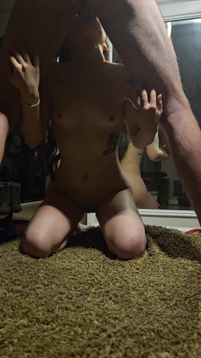 She likes to get dick drunk