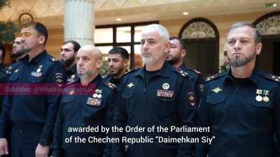 Kadyrov's teenage sons receive the highest awards of the Chechen Republic