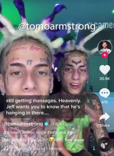 Jeff is an island boy.