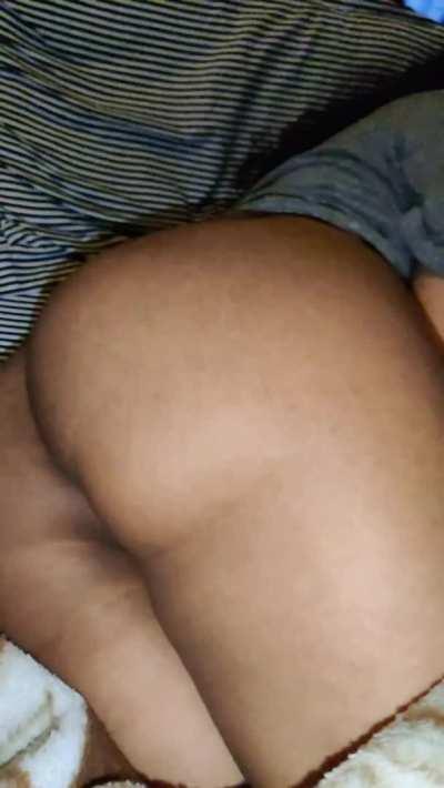 she likes getting spanked, i like watching it jiggle.