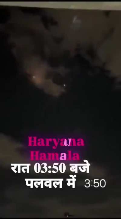 Pakistan tried to hit the capital of India, New Delhi by it's long range missile Fateh-2, But intercepted by Barak-8 missile defence system in Sirsa of Haryana