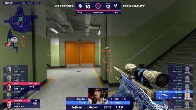 That's one hell of a calculated clutch by ZywOo