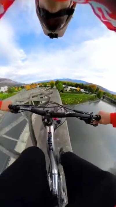 HMRB while I cycle over this bridge