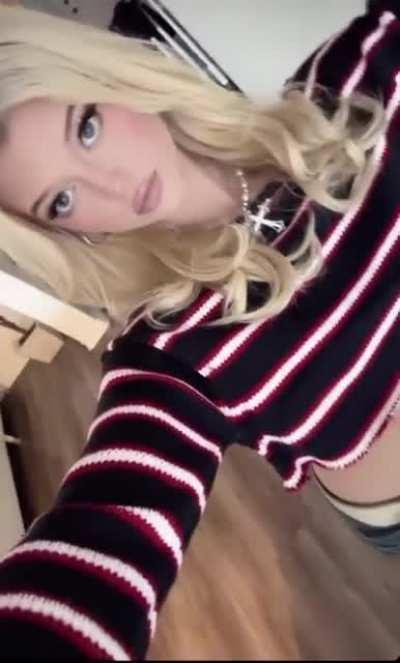 Loren Gray new IG story.