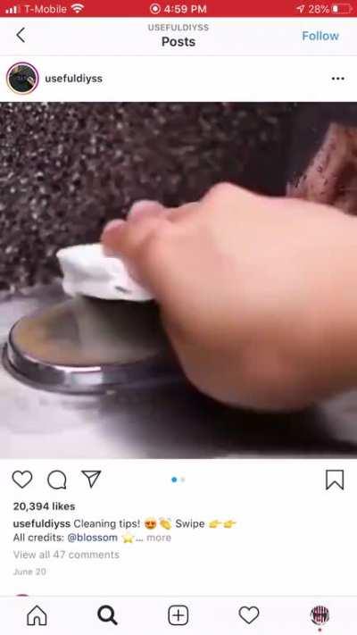 Nothing like sticky sugary cleaners