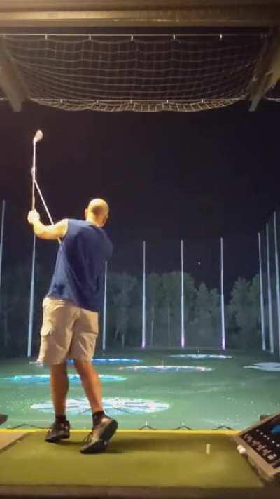 Dual Wielding Golf Clubs