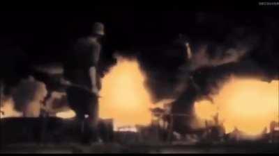 Gf taking a pic of me on our anniversary while I think of all war crimes I committed in HLL 2 hours prior (I shot a medic)