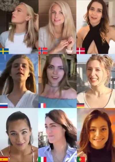 учим флаги. Угадайте какая из девчуль является трансгендером?