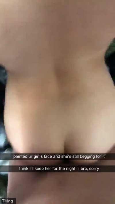 Your older brother is such a dick. Your girlfriend said she would go talk to him ... that was two hours ago.