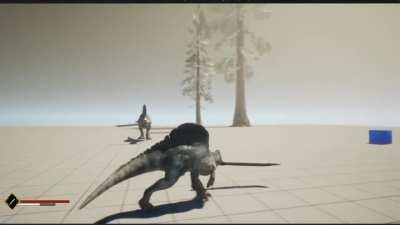 All of you stfu and watch some dinosaurs fight