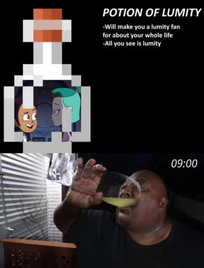 I'd chug that shit hard