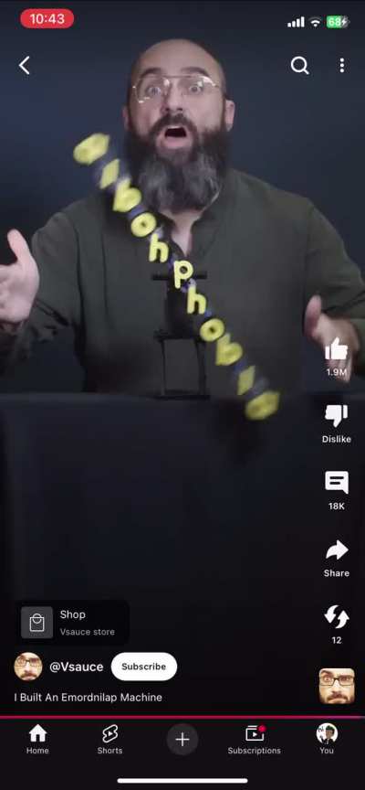 Michael did it himself