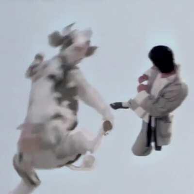 That time when Arlene fought a cow up the mournes