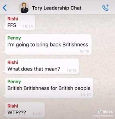 Tory WhatsApp Group