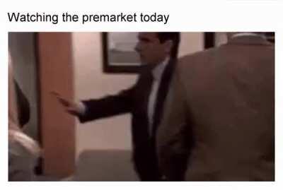The premarket looks kinda nice today