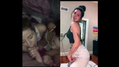 How fun would it be to share a cock just like this with her?