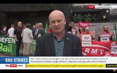 NiallPaterson - How close are we to a general strike? Mick Lynch(RMT) - 