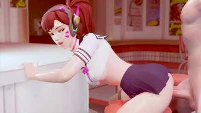 D.va Anal Creampie (VoidCourt)