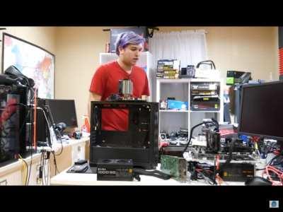 And there goes his pc