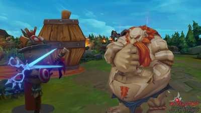 Gragas plays Rock Paper Scissors