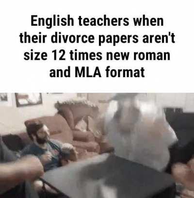 English teachers be like