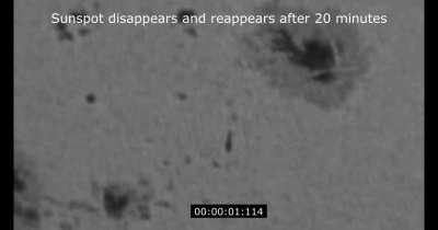 Sunspots group AR 2924 07.01.2022 - A rare event