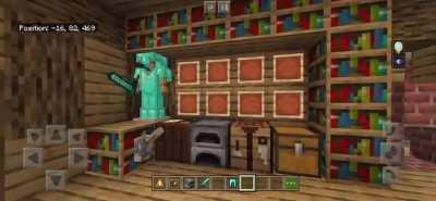 Done with the Oak house, I think that’s all the types of planks now.